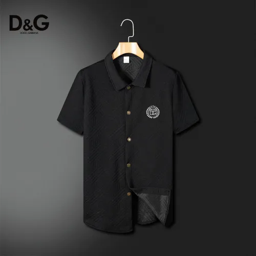 Replica Dolce & Gabbana D&G Tracksuits Short Sleeved For Men #1466254 $60.00 USD for Wholesale