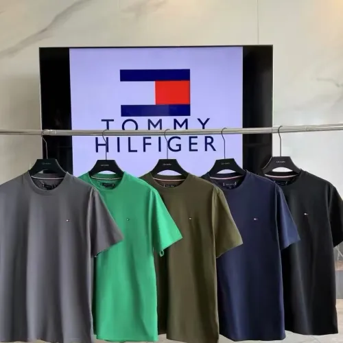 Replica Tommy Hilfiger TH T-Shirts Short Sleeved For Men #1466355 $32.00 USD for Wholesale