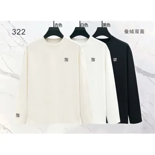 Replica LOEWE T-Shirts Long Sleeved For Men #1466382 $39.00 USD for Wholesale