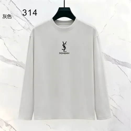 Yves Saint Laurent YSL T-shirts Long Sleeved For Men #1466439