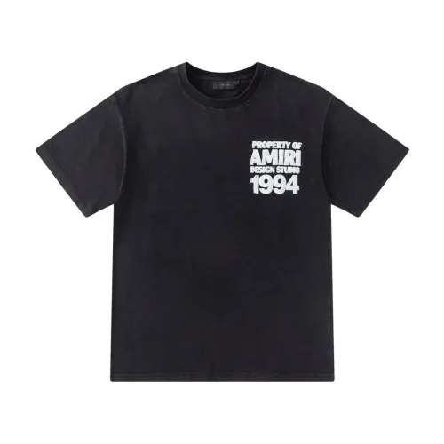 Amiri T-Shirts Short Sleeved For Unisex #1467448