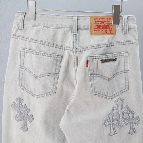 Replica Chrome Hearts Jeans For Men #1467778 $60.00 USD for Wholesale