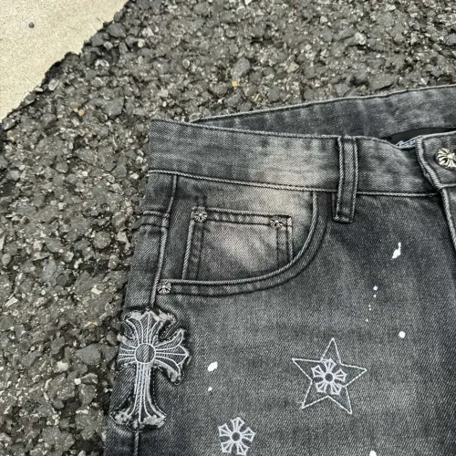 Replica Chrome Hearts Jeans For Men #1467920 $60.00 USD for Wholesale