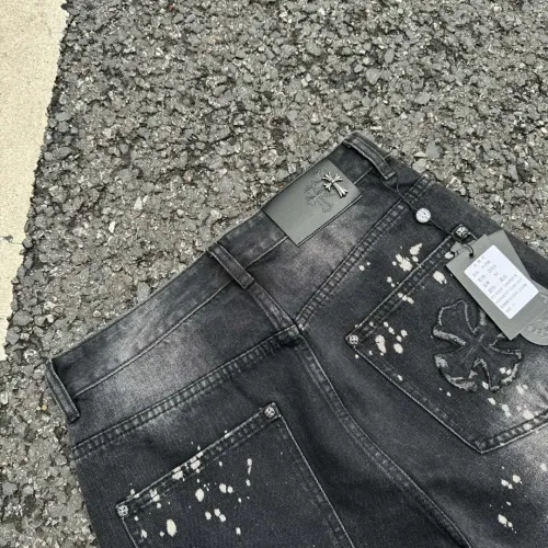 Replica Chrome Hearts Jeans For Men #1467922 $60.00 USD for Wholesale
