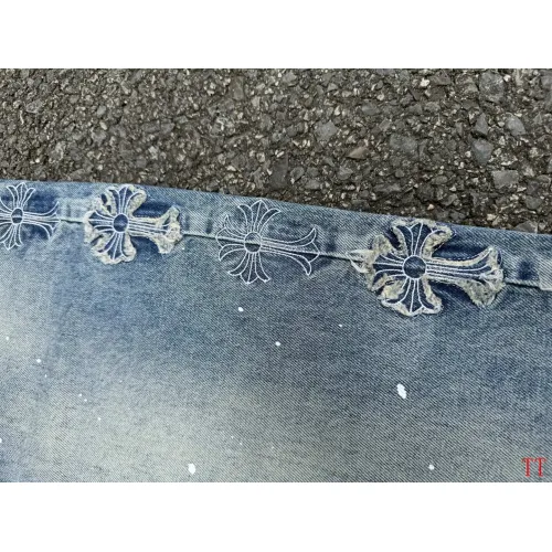 Replica Chrome Hearts Jeans For Men #1467928 $68.00 USD for Wholesale