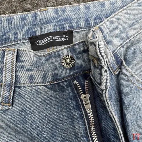 Replica Chrome Hearts Jeans For Men #1467928 $68.00 USD for Wholesale