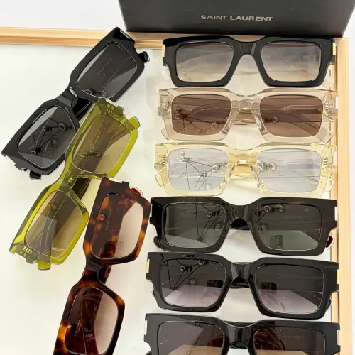 Replica Yves Saint Laurent YSL AAA Quality Sunglasses #1468485 $64.00 USD for Wholesale
