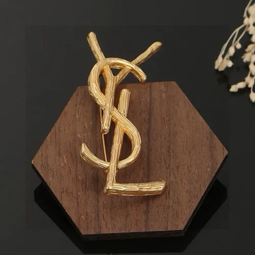 Replica Yves Saint Laurent Brooches For Women #1468592 $25.00 USD for Wholesale