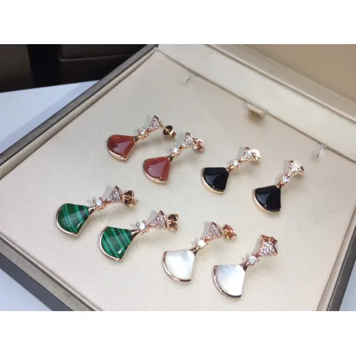 Replica Bvlgari Earrings For Women #1468779 $27.00 USD for Wholesale