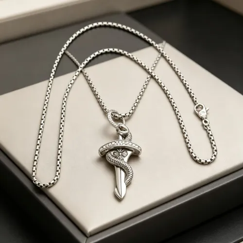 Replica Chrome Hearts Necklaces #1468783 $42.00 USD for Wholesale