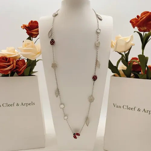 Replica Van Cleef & Arpels Necklaces For Women #1468814 $80.00 USD for Wholesale