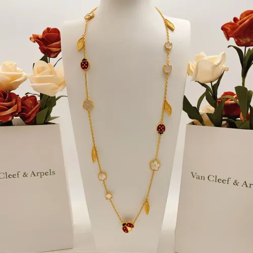 Replica Van Cleef & Arpels Necklaces For Women #1468816 $80.00 USD for Wholesale