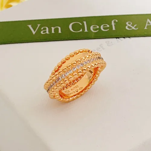 Replica Van Cleef & Arpels Rings In Rose Gold For Women #1468826 $32.00 USD for Wholesale