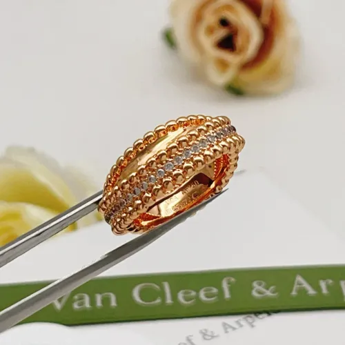 Replica Van Cleef & Arpels Rings In Rose Gold For Women #1468826 $32.00 USD for Wholesale