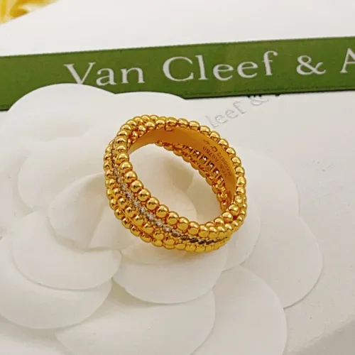 Replica Van Cleef & Arpels Rings In Gold For Women #1468829 $32.00 USD for Wholesale
