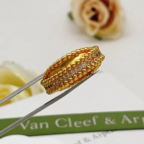Replica Van Cleef & Arpels Rings In Gold For Women #1468829 $32.00 USD for Wholesale