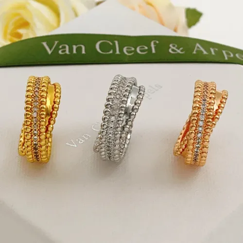 Replica Van Cleef & Arpels Rings In Gold For Women #1468829 $32.00 USD for Wholesale