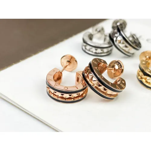 Replica Bvlgari Earrings For Women #1469057 $34.00 USD for Wholesale