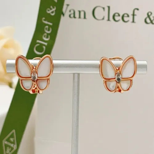 Replica Van Cleef & Arpels Earrings For Women #1469084 $36.00 USD for Wholesale