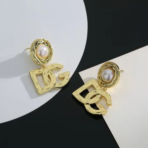 Replica Dolce & Gabbana D&G Earrings For Women #1469147 $27.00 USD for Wholesale