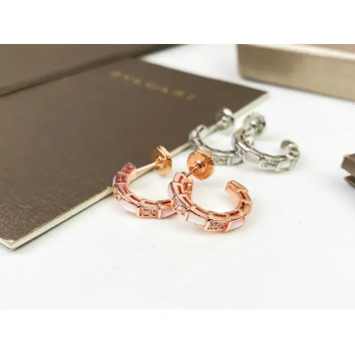 Replica Bvlgari Earrings For Women #1469190 $38.00 USD for Wholesale