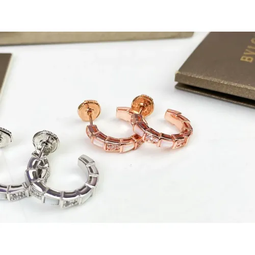 Replica Bvlgari Earrings For Women #1469190 $38.00 USD for Wholesale