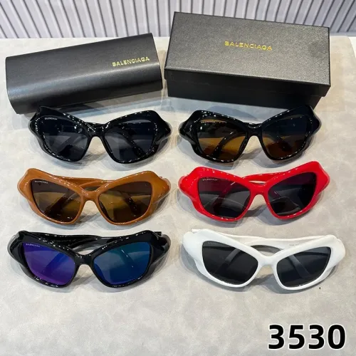 Replica Balenciaga Fashion Sunglasses #1469221 $25.00 USD for Wholesale