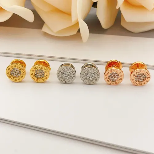 Replica Bvlgari Earrings For Women #1469566 $25.00 USD for Wholesale