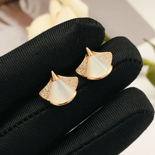 Replica Bvlgari Earrings For Women #1469572 $32.00 USD for Wholesale