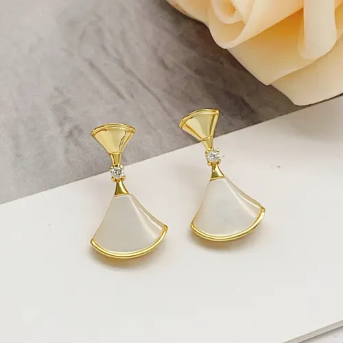 Replica Bvlgari Earrings For Women #1469574, $32.00 USD, [ITEM#1469574], Replica Bvlgari Earrings outlet from China