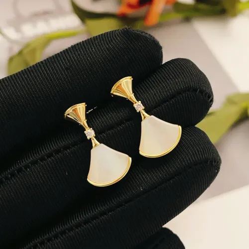 Replica Bvlgari Earrings For Women #1469574 $32.00 USD for Wholesale