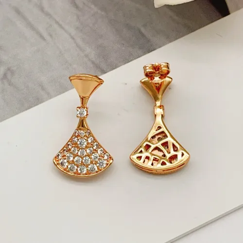 Replica Bvlgari Earrings For Women #1469576 $32.00 USD for Wholesale