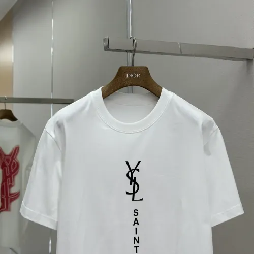 Replica Yves Saint Laurent YSL T-shirts Short Sleeved For Men #1469987 $42.00 USD for Wholesale