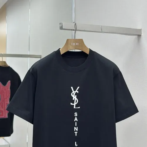 Replica Yves Saint Laurent YSL T-shirts Short Sleeved For Men #1469988 $42.00 USD for Wholesale