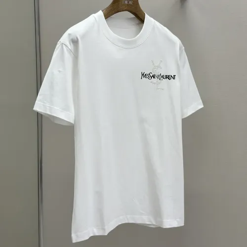 Replica Yves Saint Laurent YSL T-shirts Short Sleeved For Men #1470068 $60.00 USD for Wholesale
