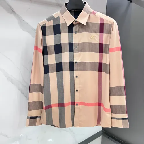 Burberry Shirts Long Sleeved For Men #1470084