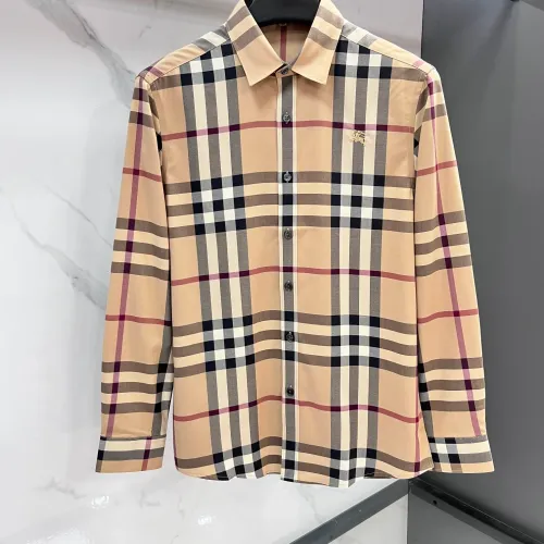 Burberry Shirts Long Sleeved For Men #1470086