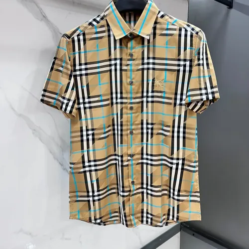 Burberry Shirts Short Sleeved For Men #1470116