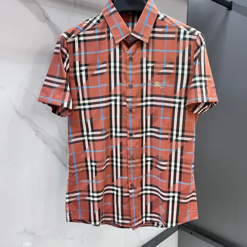 Burberry Shirts Short Sleeved For Men #1470117