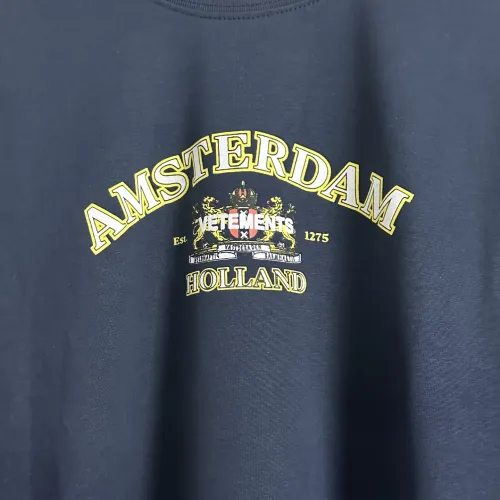 Replica VETEMENTS T-Shirts Short Sleeved For Unisex #1470603 $36.00 USD for Wholesale