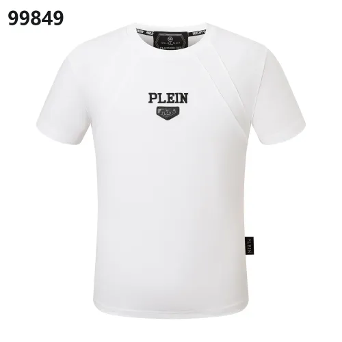 Replica Philipp Plein PP Oversize T-Shirts Short Sleeved For Men #1470656 $38.00 USD for Wholesale