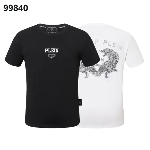 Replica Philipp Plein PP Oversize T-Shirts Short Sleeved For Men #1470674 $38.00 USD for Wholesale