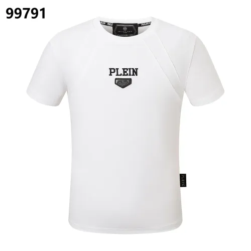 Replica Philipp Plein PP Oversize T-Shirts Short Sleeved For Men #1470690 $38.00 USD for Wholesale