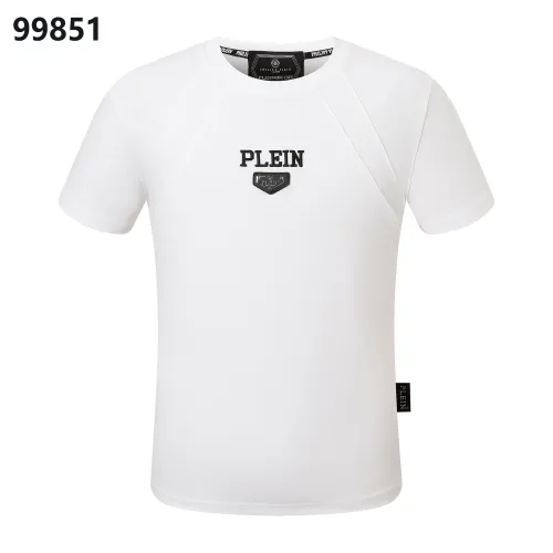 Replica Philipp Plein PP Oversize T-Shirts Short Sleeved For Men #1470698 $38.00 USD for Wholesale