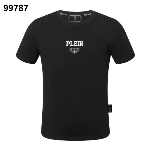 Replica Philipp Plein PP Oversize T-Shirts Short Sleeved For Men #1470701 $38.00 USD for Wholesale