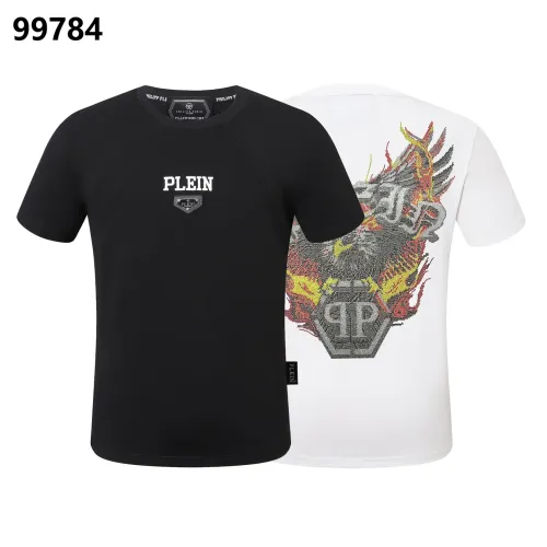 Replica Philipp Plein PP Oversize T-Shirts Short Sleeved For Men #1470706 $38.00 USD for Wholesale