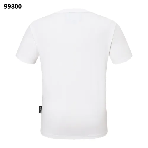 Replica Philipp Plein PP Oversize T-Shirts Short Sleeved For Men #1470718 $38.00 USD for Wholesale