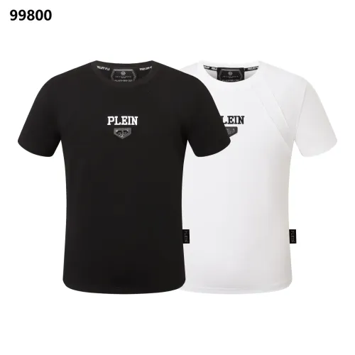 Replica Philipp Plein PP Oversize T-Shirts Short Sleeved For Men #1470719 $38.00 USD for Wholesale