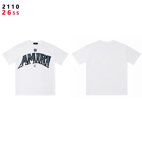 Amiri T-Shirts Short Sleeved For Unisex #1470824