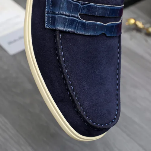 Replica Salvatore Ferragamo Leather Shoes For Men #1471048 $100.00 USD for Wholesale